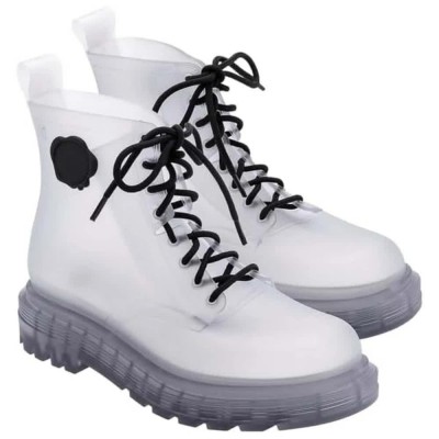 обувки,дамски,боти,дамски,високи,обувки,за,ходене,melissa,coturno,+,victor,&,rolf,rain,boots,clear,(glass)