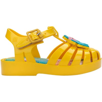 сандали,детски,сандали,и,чехли,melissa,mini,possession,+,fabula,sandals,yellow,(yellow)