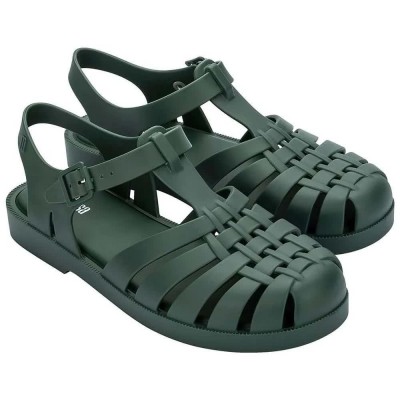 сандали,мъжки,сандали,дамски,сандали,и,чехли,melissa,possession,sandals,green,(green,fosco,matt)