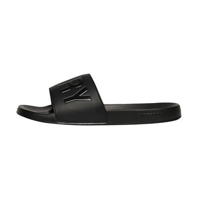 мъжки,джапанки,и,чехли,superdry,core,vegan,pool,slides,black,black,(black)
