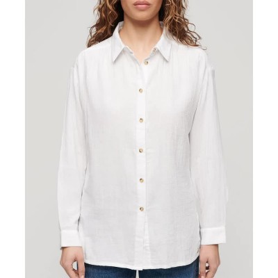риза,с,дълъг,ръкав,дамски,блузи,дамски,ризи,superdry,longline,long,sleeve,shirt,white,(white)