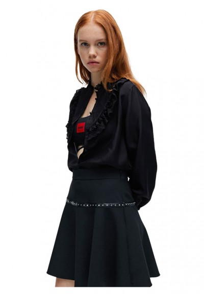 дамски,блузи,дамски,ризи,hugo,erallia,10255217,blouse,black