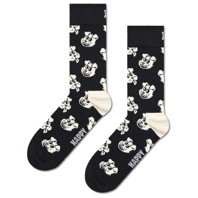 чорапи,мъжки,чорапи,happy,socks,doggo,crew,socks,multicolor,(black)