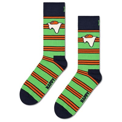 чорапи,мъжки,чорапи,happy,socks,egg,on,stripe,crew,socks,multicolor,(green)