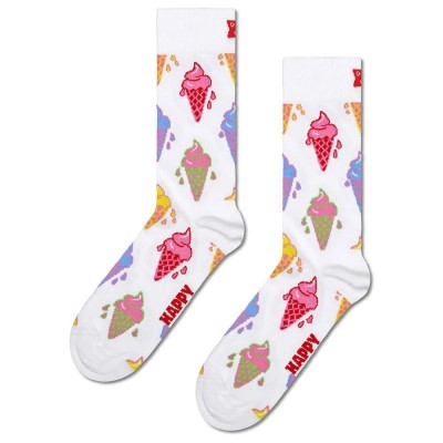 чорапи,мъжки,чорапи,happy,socks,ice,cream,crew,socks,multicolor,(white)