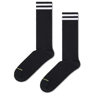 чорапи,мъжки,чорапи,happy,socks,solid,sneaker,thin,crew,socks,black