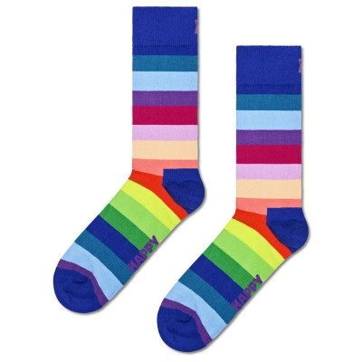 чорапи,мъжки,чорапи,happy,socks,stripe,crew,socks,blue,(multicolor)