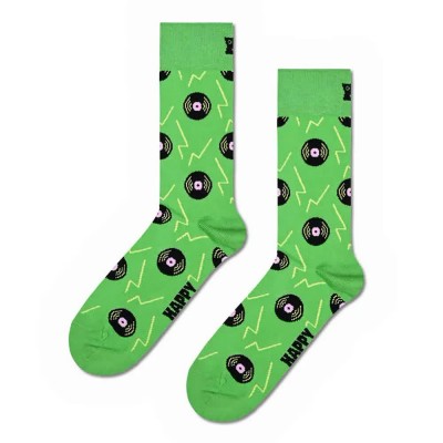 чорапи,мъжки,чорапи,happy,socks,vinyl,green,crew,socks,green,(green)