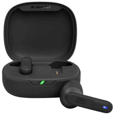 слушалки,слушалки,jbl,wave,flex,wireless,earphones,black,(black)