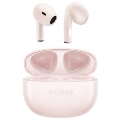 слушалки,слушалки,mibro,earbuds,4,wireless,earphones,pink,(pink)