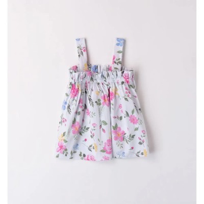 рокля,дамски,поли,и,рокли,ido,48765,sleeveless,dress,multicolor,(fuxia,pink)