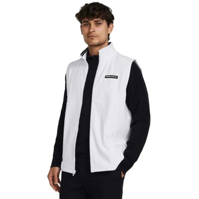 потник,мъжки,потници,under,armour,golf,storm,daytona,vest,white,black,white,(white)