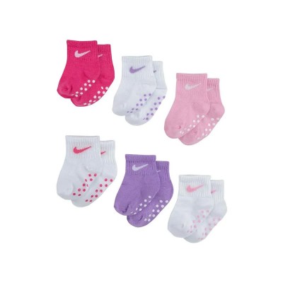 чорапи,мъжки,чорапи,дамски,чорапи,nike,gripper,socks,6,pairs,multicolor,(pink)
