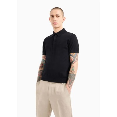 дамски,блузи,с,яка,мъжки,блузи,с,яка,armani,exchange,8nzf5d,zm3jz,short,sleeve,polo,black,(black)