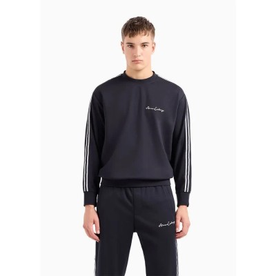 блуза,мъжки,пуловери,armani,exchange,8nzmsg,z9n1z,sweatshirt,navy,(black)