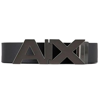 колан,колани,armani,exchange,951058,cc505,leather,belt,black