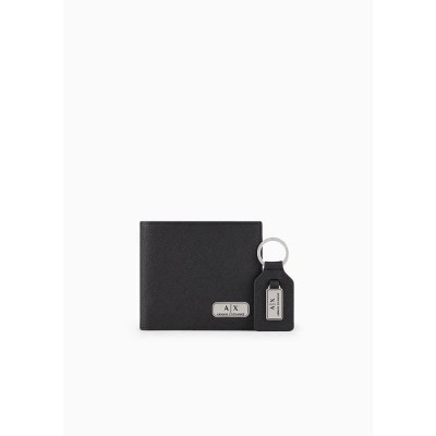 портфейли,и,портмонета,armani,exchange,set,958487,cc843,wallet,black