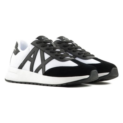 маратонки,мъжки,маратонки,armani,exchange,xux071,xv527,trainers,opticalwhite,black,black,(grey)