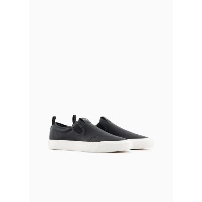 обувки,мъжки,маратонки,armani,exchange,xuy010,xv799,slip,on,shoes,black