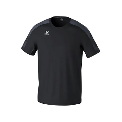 юношеска,тениска,детски,тениски,erima,evo,star,junior,short,sleeve,t,shirt,black,slate,grey,(black)