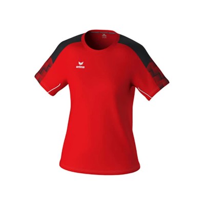 тениска,дамски,тениски,erima,evo,star,short,sleeve,t,shirt,red,black,(red)