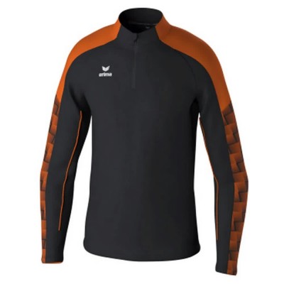 юношеска,блуза,детски,блузи,erima,evo,star,training,junior,half,zip,sweatshirt,black,orange,(black)