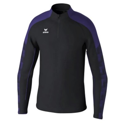 юношеска,блуза,детски,блузи,erima,evo,star,training,junior,half,zip,sweatshirt,black,ultra,violet,(black)