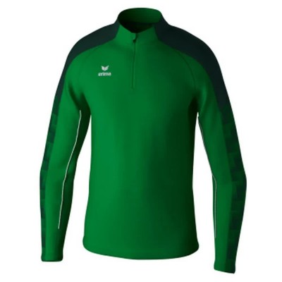 юношеска,блуза,детски,блузи,erima,evo,star,training,junior,half,zip,sweatshirt,emerald,pine,grove,(green)