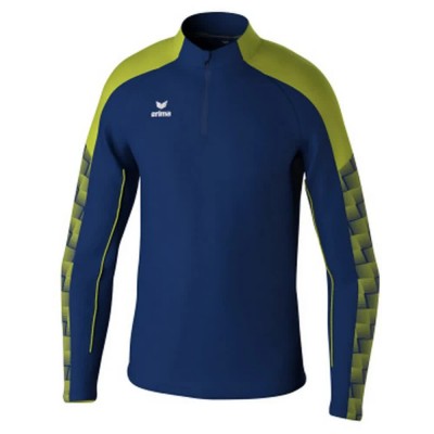 юношеска,блуза,детски,блузи,erima,evo,star,training,junior,half,zip,sweatshirt,new,navy,lime,(blue)