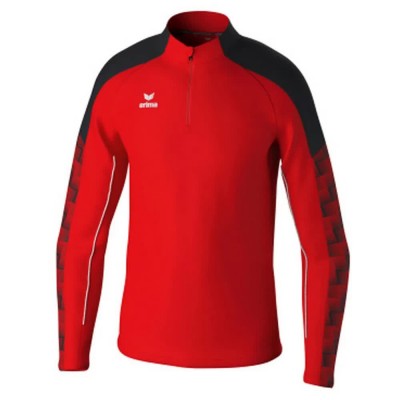 юношеска,блуза,детски,блузи,erima,evo,star,training,junior,half,zip,sweatshirt,red,black,(red)