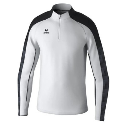 юношеска,блуза,детски,блузи,erima,evo,star,training,junior,half,zip,sweatshirt,white,black,(white)