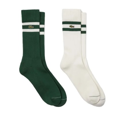 чорапи,мъжки,чорапи,дамски,чорапи,lacoste,ra6842,socks,multicolor,(green,flour)