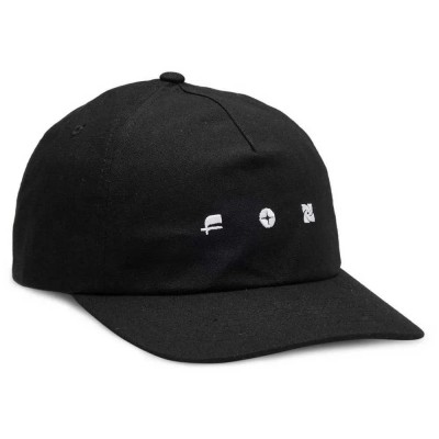 шапка,с,козирка,всички,шапки,fox,racing,sensory,snapback,cap,black,(black)