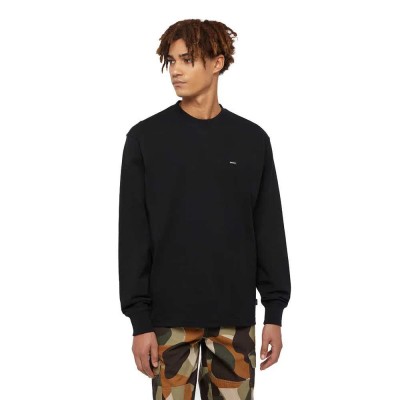 тениска,мъжки,тениски,dickies,clancy,heavyweight,long,sleeve,t,shirt,black