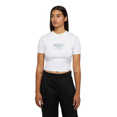 тениска,дамски,тениски,dickies,philipsburg,slim,short,sleeve,t,shirt,white,(white)