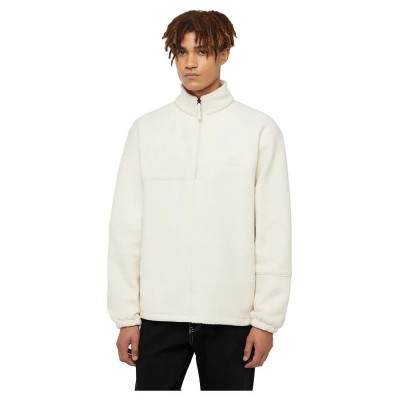блуза,мъжки,пуловери,dickies,pinesdale,half,zip,sweatshirt,whitecap,gray,(white)