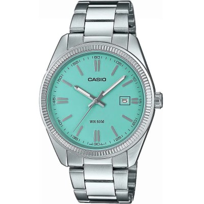 часовник,часовници,casio,mtp,1302pd,2a2vef,watch,silver,(silver,blue)