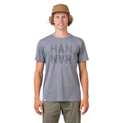 тениска,мъжки,тениски,hannah,grem,short,sleeve,t,shirt,grey,(steel,gray,mel,black)