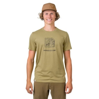 тениска,мъжки,тениски,hannah,miko,short,sleeve,t,shirt,green,(khaki,anthracite)