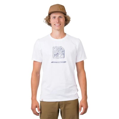 тениска,мъжки,тениски,hannah,miko,short,sleeve,t,shirt,white