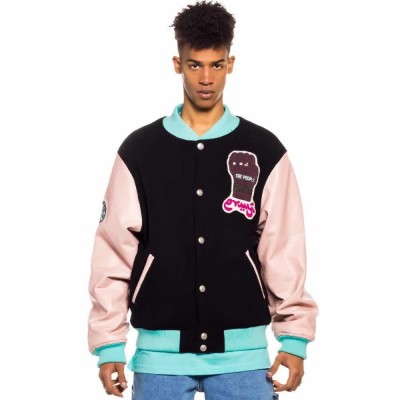 яке,мъжки,якета,grimey,day,dreamer,wool,baseball,jacket,black