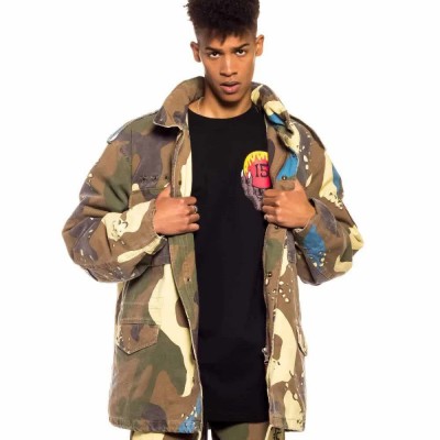 яке,мъжки,якета,grimey,glorified,camo,field,jacket,multicolor