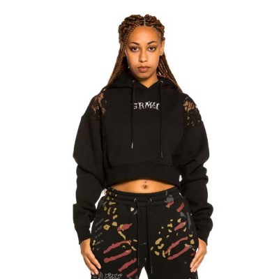 блуза,дамски,блузи,grimey,jazz,thing,lace,sweatshirt,black