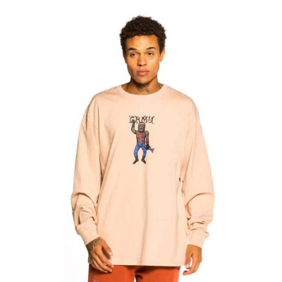 тениска,мъжки,тениски,grimey,jazz,thing,long,sleeve,t,shirt,beige