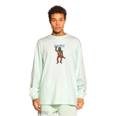тениска,мъжки,тениски,grimey,jazz,thing,long,sleeve,t,shirt,light,blue,(blue)