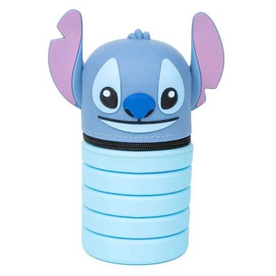 канцеларски,принадлежности,cerdá,stitch,3d,pencil,case,blue,(blue)