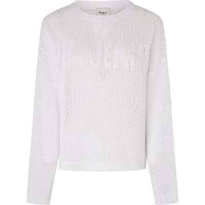 блуза,дамски,пуловери,дамски,плетени,дрехи,pepe,jeans,gisele,sweater,white