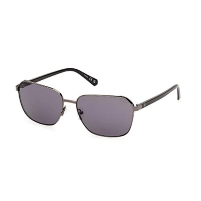 слънчеви,очила,слънчеви,очила,guess,gu00117,59,mm,polarized,sunglasses,shiny,gunmetal,smoke,(golden)