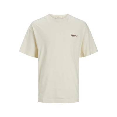 тениска,мъжки,тениски,jack,&,jones,mykonos,geo,short,sleeve,t,shirt,beige,(buttercream)