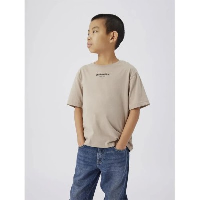 тениска,детски,тениски,name,it,brody,short,sleeve,t,shirt,pure,cashmere,print,w.,black,print,(beige)